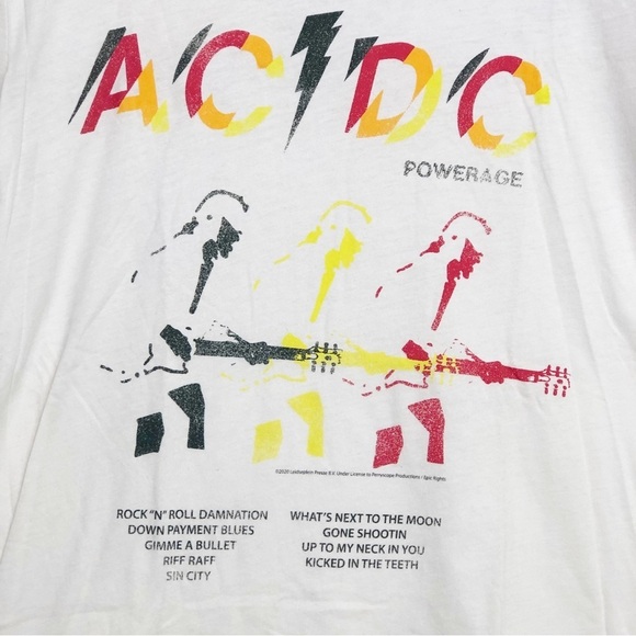 AC/DC  Powerage graphic T-shirts - Picture 3 of 11